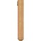 Ekena Millwork Thorton Arts and Crafts Smooth Bracket w/ Offset Brace, Western Red Cedar, 5 1/2"W x 26"D x 38"H BKT0604X26X38THR03SWR - alternate 4